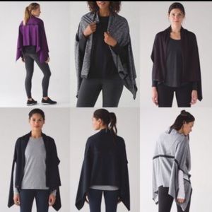 Lululemon Vinyasa Wrap Purple Black